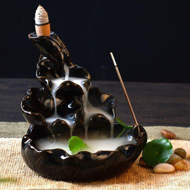 Aroma Waterfall Incense Burner (10 FREE Cones)